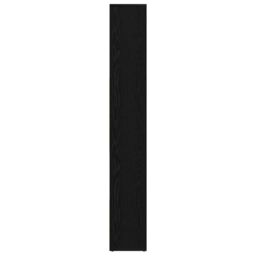 Berkfield Home Bookcase Black Oak 67x24x161 cm Engineered Wood - Size: 67 x 24 x 161 cm - thumbnail 7