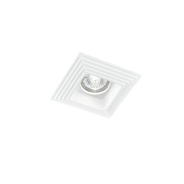 Netlighting SPETTRO Recessed Downlight White 12.4x12.4x5cm - Size: 12.4x12.4x5 cm - image 1