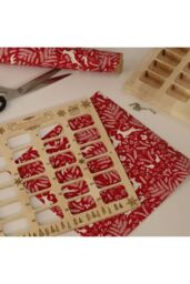 MijMoj Design Reusable Wooden Merry Christmas Advent Calendar in Natural - thumbnail 5