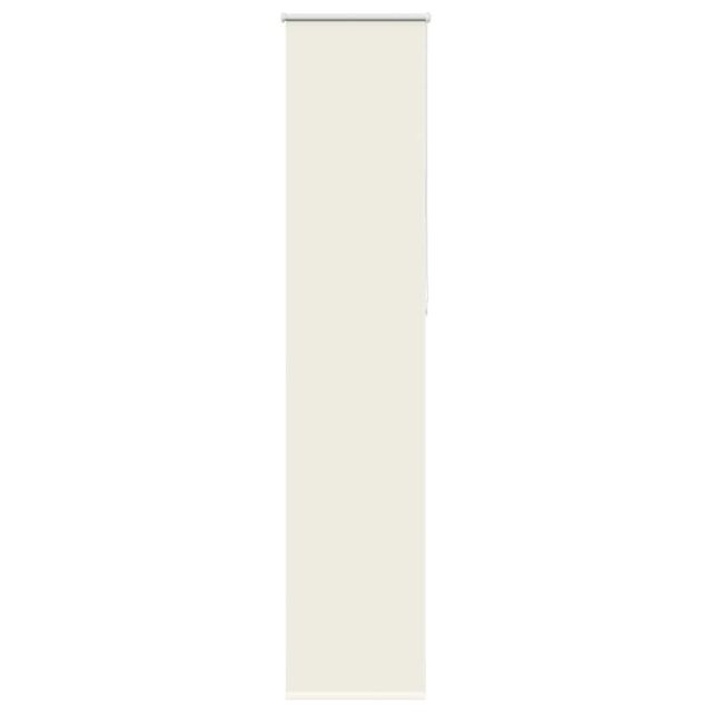 Berkfield Home Roller Blind Blackout Off-White 55x210 cm Fabric Width 50.7 cm Polyester in White - image 1