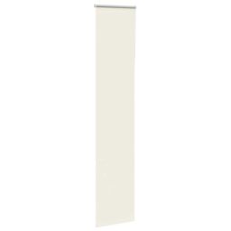 Berkfield Home Roller Blind Blackout Off-White 55x210 cm Fabric Width 50.7 cm Polyester in White - thumbnail 3