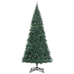 Berkfield Home Artificial Pre-lit Christmas Tree with Ball Set Green 500 cm - thumbnail 3