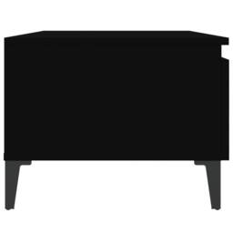 Berkfield Home Side Tables 2 pcs Black 50x46x35 cm Engineered Wood - Size: 50 x 46 x 35 cm - thumbnail 9
