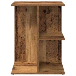Berkfield Home Elegant Bedside Tables 2 pcs Old Wood 46.5x29x61 cm Engineered Wood in Brown - thumbnail 4
