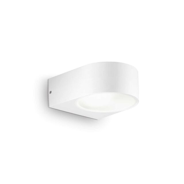 Netlighting Iko 1 Light Outdoor Up Down Wall Light White IP55 E27 - image 1