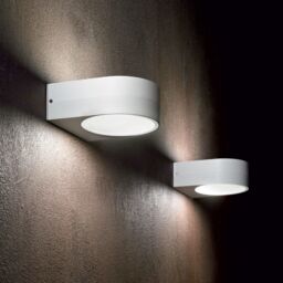 Netlighting Iko 1 Light Outdoor Up Down Wall Light White IP55 E27 - thumbnail 2