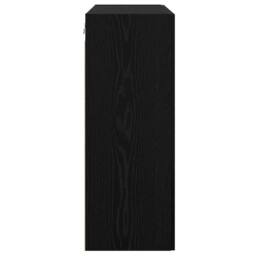 Berkfield Home Hanging Wall Cabinet Black 69.5 x 34 x 90 cm Engineered wood - thumbnail 7