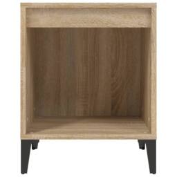 Berkfield Home Bedside Cabinet Sonoma Oak 40x35x50 cm in Brown - Size: 40 x 35 x 50 cm - thumbnail 5