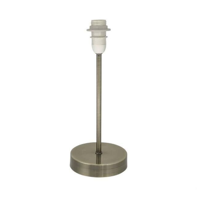 First Choice Lighting Antique Brass Stick Table Lamp Base Only in Bronze - image 1