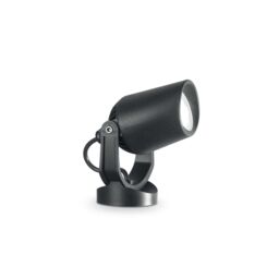 Netlighting Minitommy 1 Light Outdoor Spike Spotlight Black IP66 GU10 - thumbnail 1