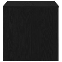 Berkfield Home 3 Piece Stackable Side Table Set Black Oak Engineered Wood - thumbnail 8