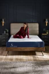 syncsleep Serenity 2500 Pocket Spring Mattress with Gel Layer in White - Size: Double - thumbnail 4