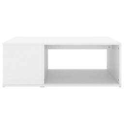 Berkfield Home Coffee Table White 90x67x33 cm Engineered Wood - Size: 90 x 67 x 33 cm - thumbnail 3