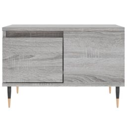 Berkfield Home Coffee Table Grey Sonoma 55x55x36.5 cm Engineered Wood - thumbnail 5