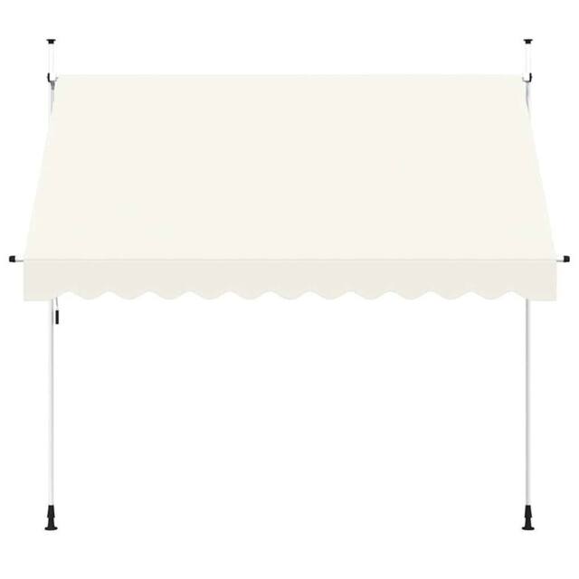 Berkfield Home Manual Retractable Awning 300 cm Cream in Beige - image 1