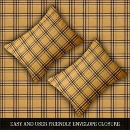 Grace Double Brushed Duvet Cover Set Supersoft with Zipper Closure in Gold - Size: King - thumbnail 5