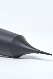 Homescapes In Loving Memory Flute Spike Flower Vase Grave Pot in Black - thumbnail 3