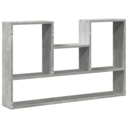 Berkfield Home Wall Shelf Concrete Grey 99x15x60 cm Engineered Wood - Size: 99 x 15 x 60 cm - thumbnail 6