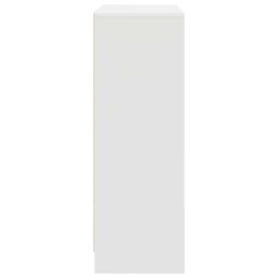 Berkfield Home Sideboard with Drawers & Doors White 73x31x90 cm - Size: 73 x 31 x 90 cm - thumbnail 7
