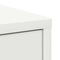 Berkfield Home Sideboard with Drawers & Doors White 73x31x90 cm - Size: 73 x 31 x 90 cm - thumbnail 9