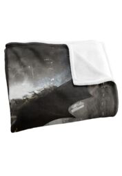 Warner Brothers Batman Arkham Knight Batman Officially Licensed Silky Touch Super Soft Throw Blanket 152 x 127 cm in White - thumbnail 3
