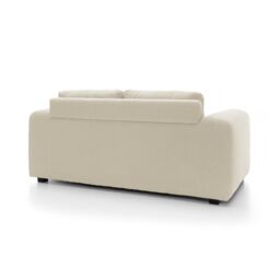 Abakus Direct Boston 2 Seater Sofa Basket Weave in Cream - thumbnail 4