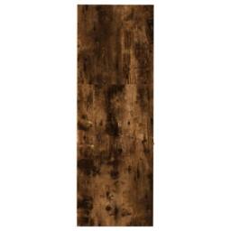 Berkfield Home Apothecary Cabinet Smoked Oak 30x41x118 cm Engineered Wood in Brown - Size: 30 x 41 x 118 cm - thumbnail 6
