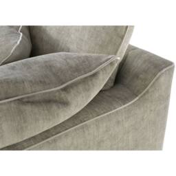 SNUG FURNITURE BIRMINGHAM LTD Milano U Shaped Corner Sofa Full Back Stone - thumbnail 2