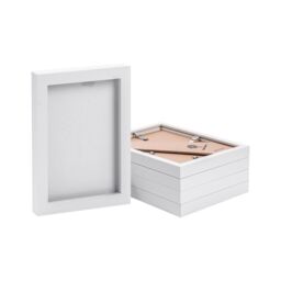 "Nicola Spring Photo Frames - 5"" x 7"" - Pack of 5 in White" - thumbnail 1