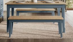 Baumhaus Signature Blue Dining Bench (150) - Size: 1 Pack - thumbnail 2