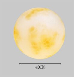 Obasyhig 40CM Moonlight Ornamental Garden Decoration Mood Lighting in White - thumbnail 3