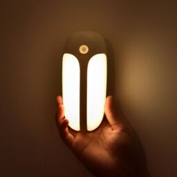 mysmartbuy Portable Motion Sensor Light with 3 Self-Adhesive Magnetic Wall Pads in White - thumbnail 4