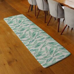 Benjamin Tate Design Watercolor Botanical Runner Rug in Natural - Size: 67 cm x 230 cm - thumbnail 2