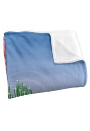 Warner Brothers The Wizard Of Oz Officially Licensed Silky Touch Super Soft Throw Blanket 152 x 127 cm in White - thumbnail 3