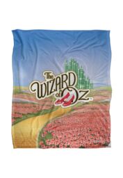 Warner Brothers The Wizard Of Oz Officially Licensed Silky Touch Super Soft Throw Blanket 152 x 127 cm in White - thumbnail 1