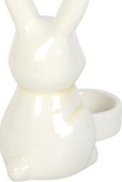 KDMD Bunny Shaped Tealight Holder in White - thumbnail 4