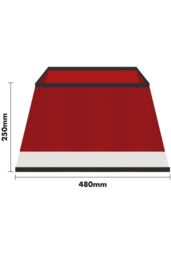 Netagon Father Christmas Style Tree Skirt in Red - thumbnail 2