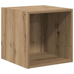 Berkfield Home TV Cabinet Set 2 pcs Artisan oak 37 x 37 x 142.5 cm in Brown - thumbnail 5