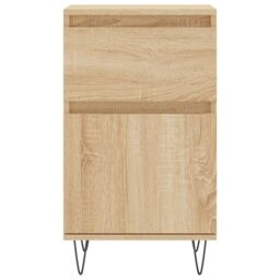 Berkfield Home Sideboard Sonoma Oak 40x35x70 cm Engineered Wood in Brown - Size: 40 x 35 x 70 cm - thumbnail 5