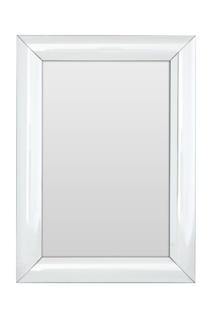Orsina Petillo Silver Frame Rectangular Wall Mirror - image 1
