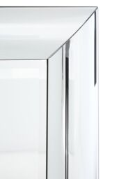 Orsina Petillo Silver Frame Rectangular Wall Mirror - thumbnail 4