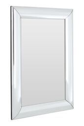 Orsina Petillo Silver Frame Rectangular Wall Mirror - thumbnail 2