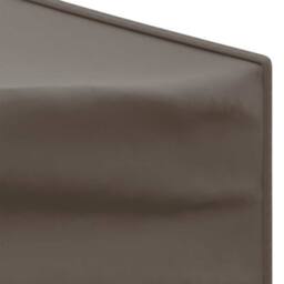 Berkfield Home Decorative Folding Party Tent with Sidewalls Taupe 2x2 m - thumbnail 5