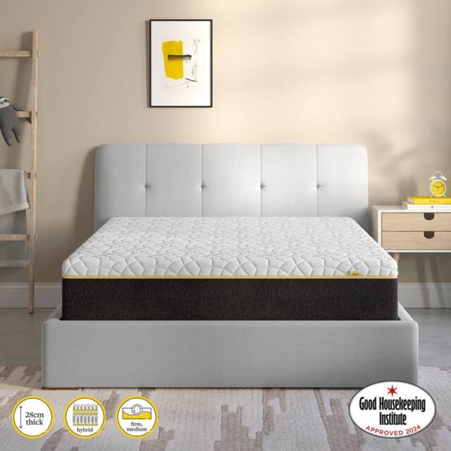 Eve The Wunderflip Ultimate Hybrid Sleep Mattress in White - Size: Super King - image 1