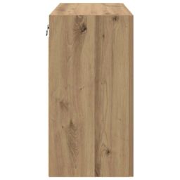 Berkfield Home Wall Cabinet Artisan oak 60 x 31 x 60 cm Engineered wood in Brown - thumbnail 7