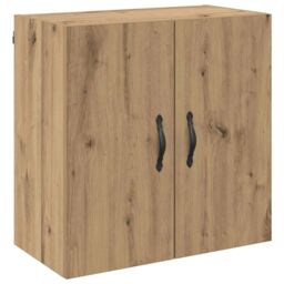 Berkfield Home Wall Cabinet Artisan oak 60 x 31 x 60 cm Engineered wood in Brown - thumbnail 2