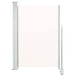 Berkfield Home Patio Retractable Side Awning 120 x 300 cm Cream - thumbnail 2