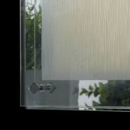 Netlighting JOYCE LED Patterned Glass Ceiling Light White 2100lm 4000K 42x42cm - Size: 42x42 cm - thumbnail 3
