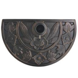 Berkfield Home Parasol Base Resin Half Round Bronze 9 kg - thumbnail 5