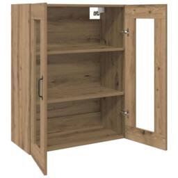 Berkfield Home Hanging Wall Cabinet Brown 69.5 x 34 x 90 cm Engineered wood - thumbnail 5